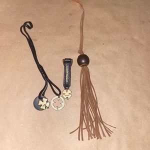 Lucky Brand bag charms